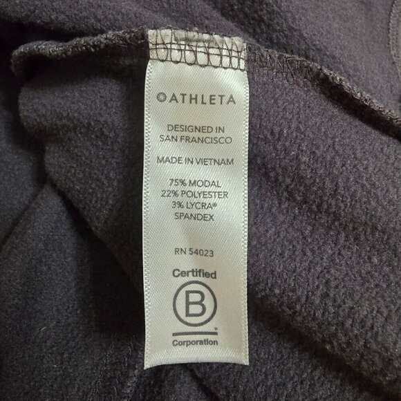 Athleta Ethereal Brushed Funnel Neck in Spring Night Sz M - Picture 8 of 10